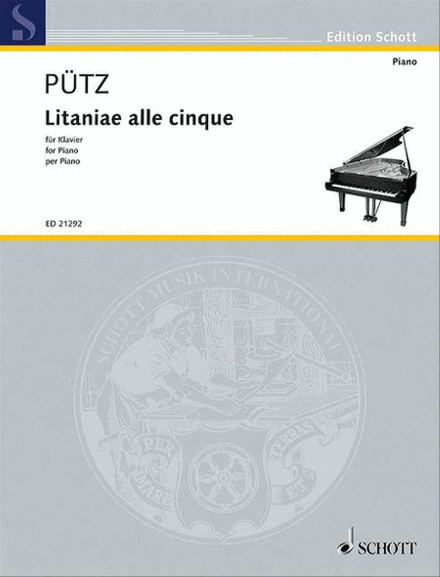 Litaniae alle cinque Piano Solo scores gallery preview page 1