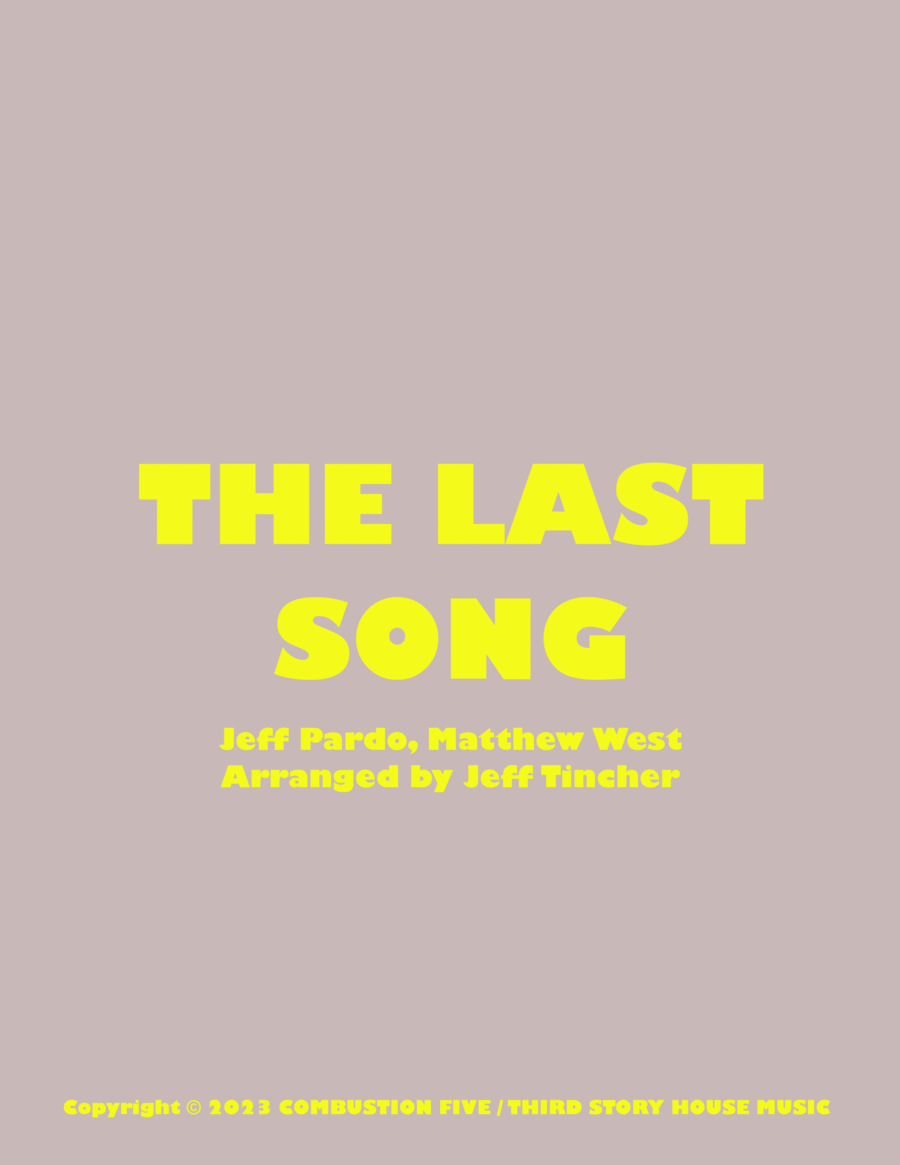 The Last Song Piano, Vocal, Guitar scores gallery preview page 1