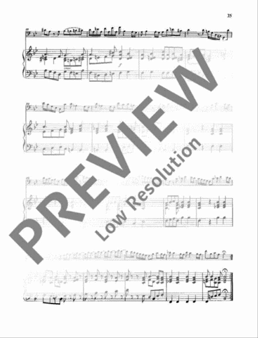 Sonata B-flat major RV 46 Cello Solo scores gallery preview page 5