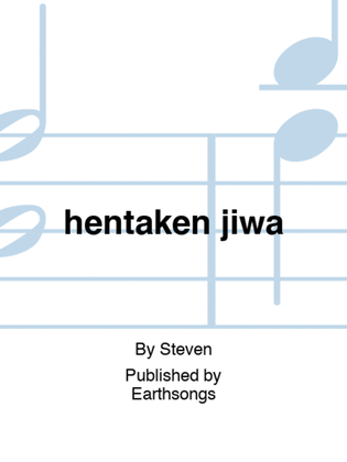 Book cover for hentaken jiwa
