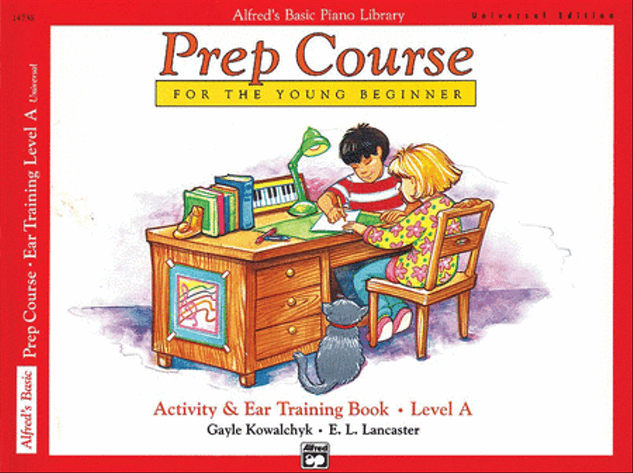 Alfred's Basic Piano Prep Course Activity & Ear Training, Book A Piano Method scores gallery preview page 1