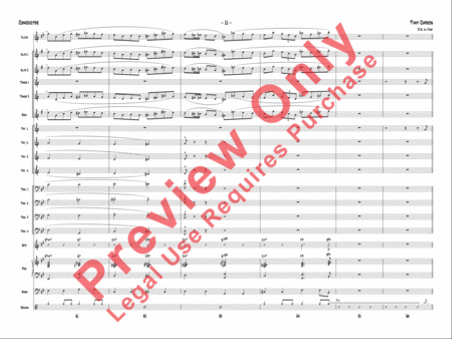 Tiny Capers Tiny Capers Jazz Ensemble scores gallery preview page 14