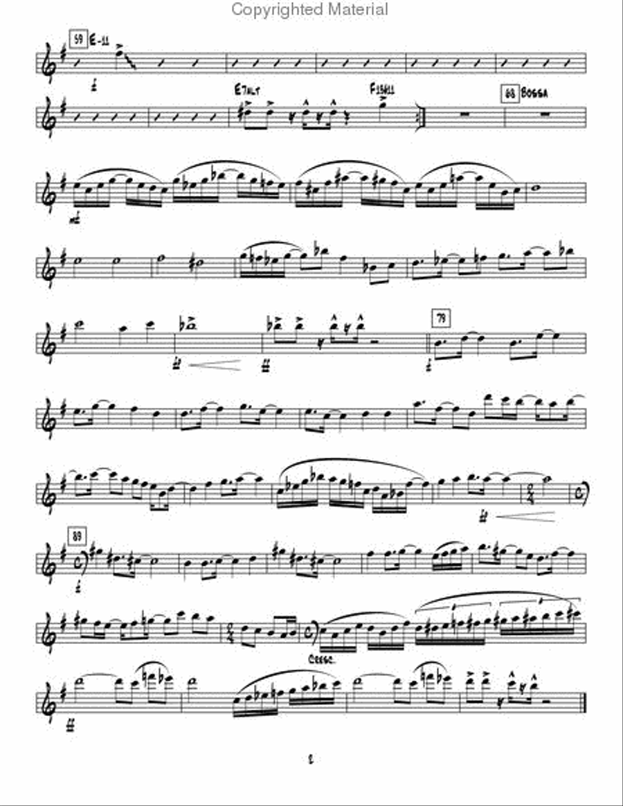 Boss of Funk Boss of Funk Jazz Ensemble scores gallery preview page 5