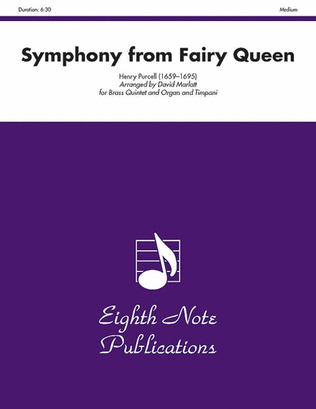 Book cover for Symphony (from The Fairy Queen)