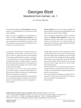 Selections from Carmen, vol. 1