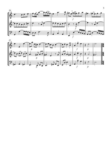 Trio Sonata No1 William Boyce image number null