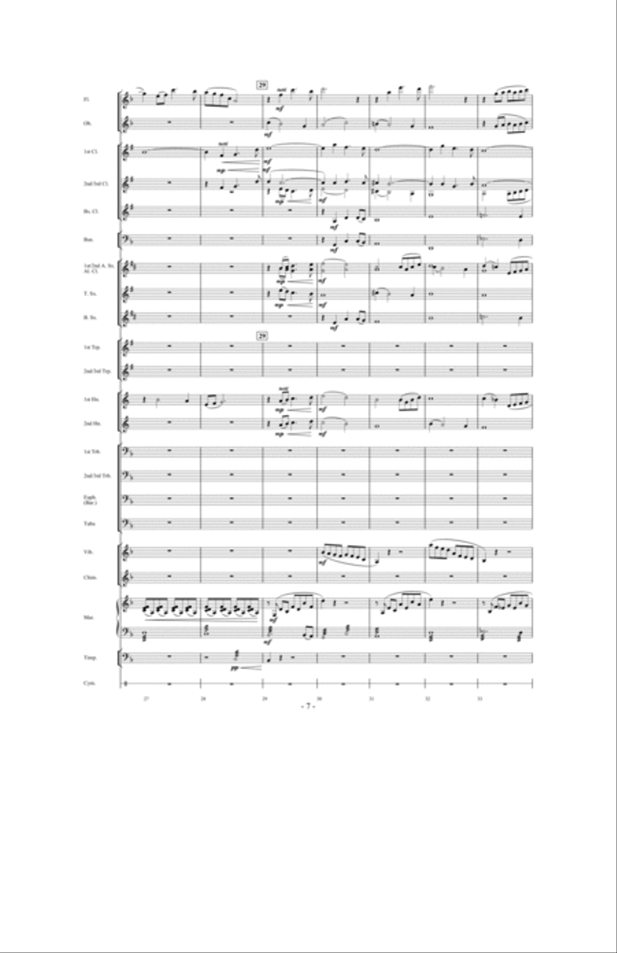 Purple Heart Concert Band scores gallery preview page 6