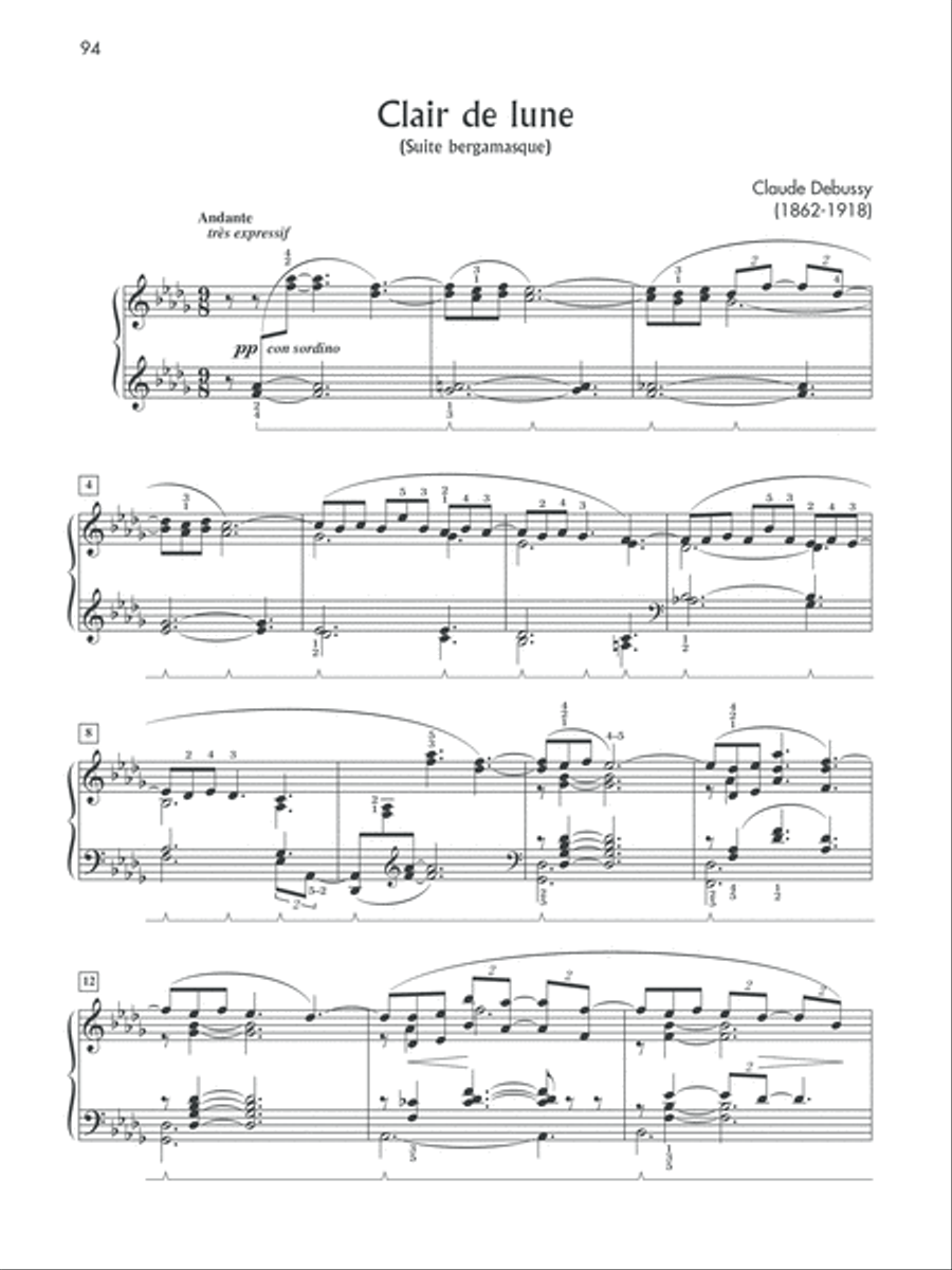 The Giant Book of Classical Piano Sheet Music Piano Solo scores gallery preview page 3