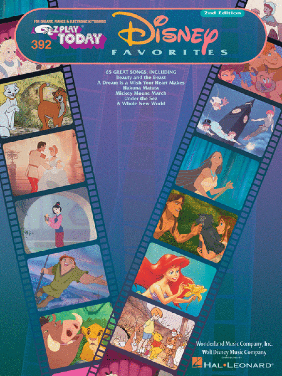 Disney Favorites Voice scores gallery preview page 1