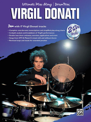 Book cover for Virgil Donati (Book & 2 CDs)