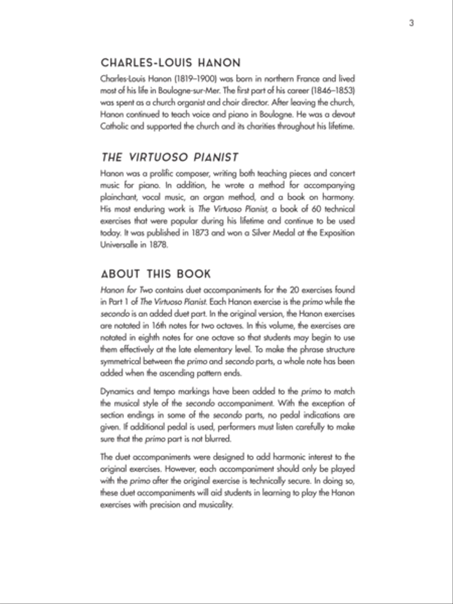 Hanon for Two Hanon for Two Small Ensemble scores gallery preview page 3