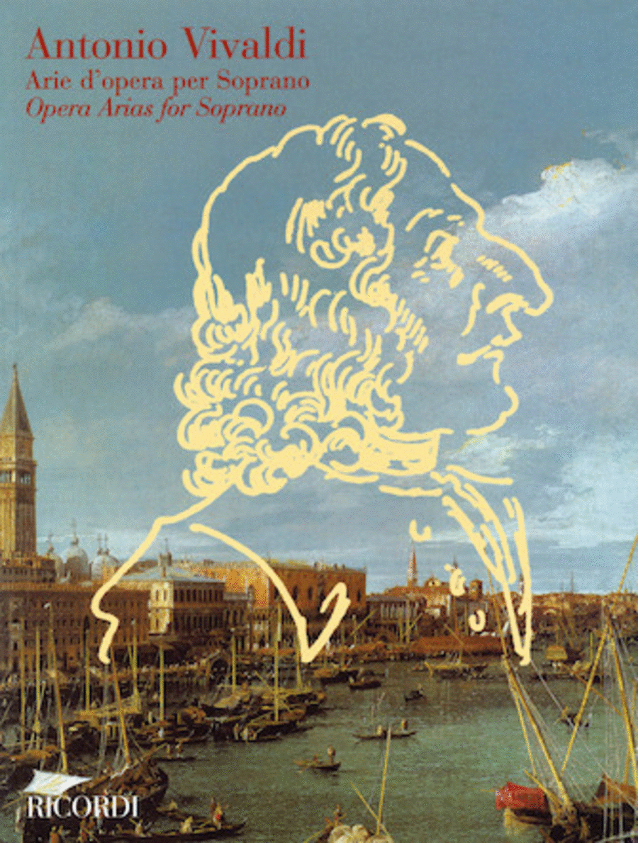 Antonio Vivaldi Opera Arias for Soprano Voice Solo scores gallery preview page 1