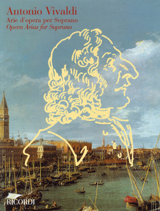 Book cover for Antonio Vivaldi Opera Arias for Soprano