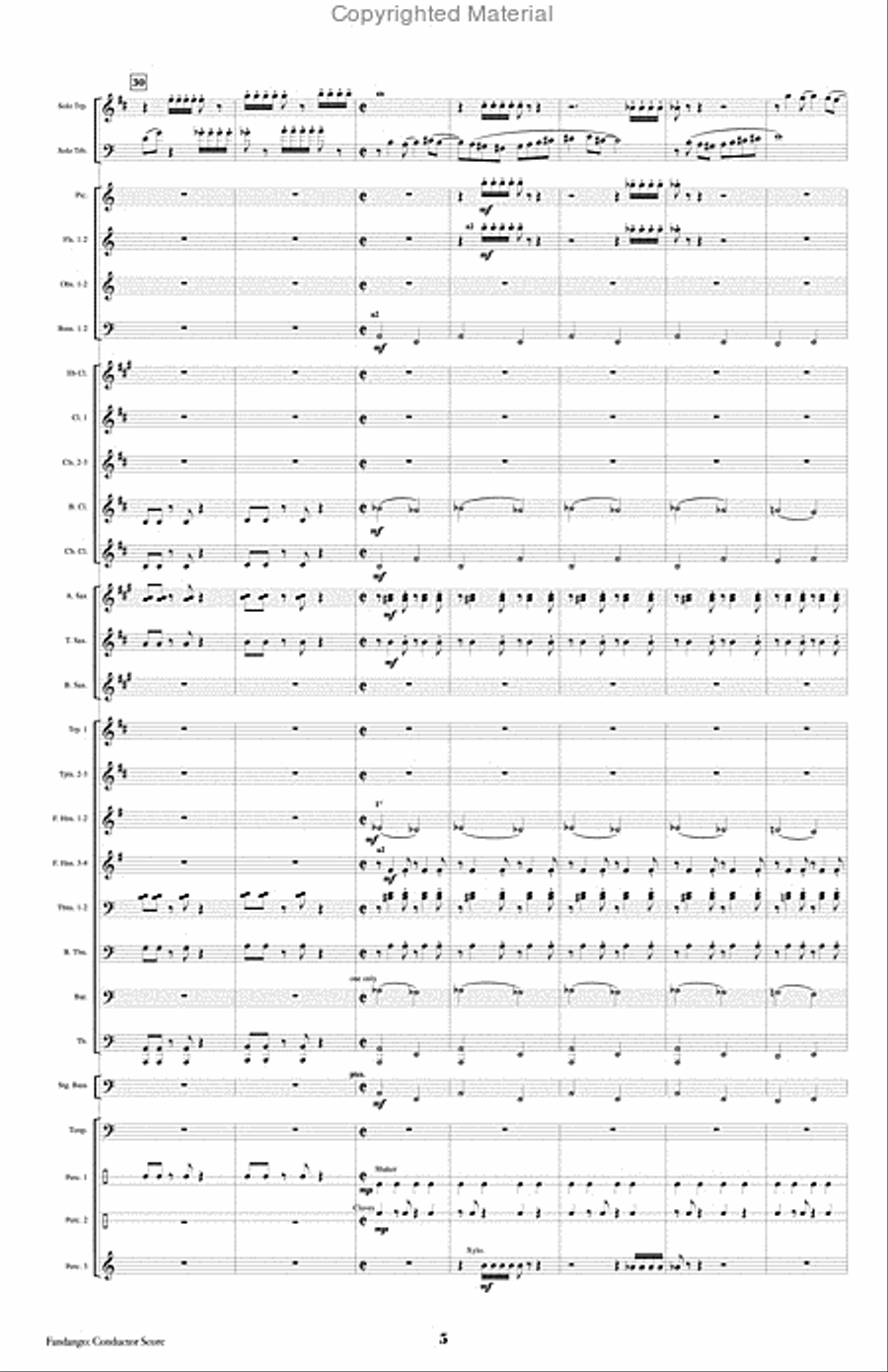 Fandango Concert Band scores gallery preview page 6