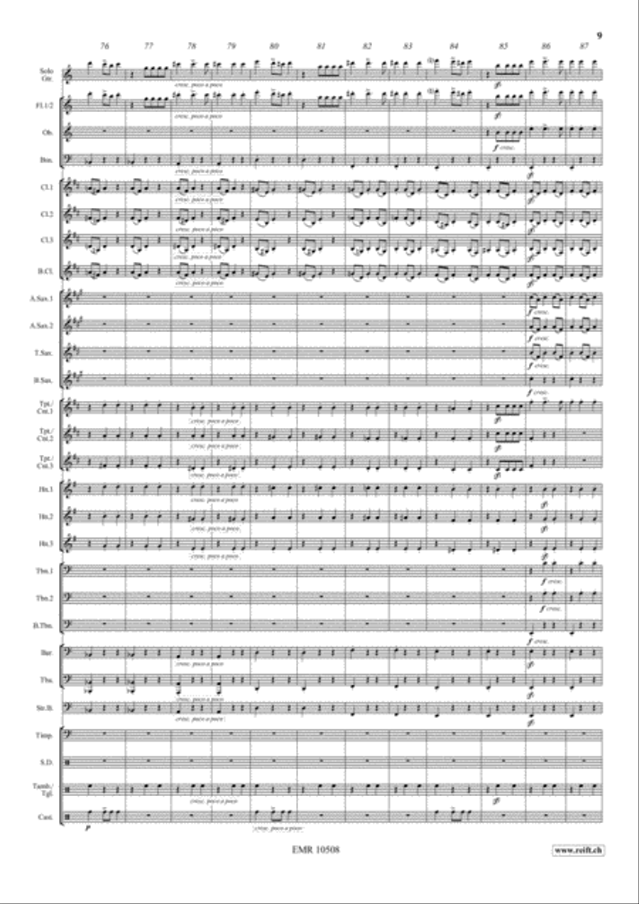 Intermedio Concert Band scores gallery preview page 10