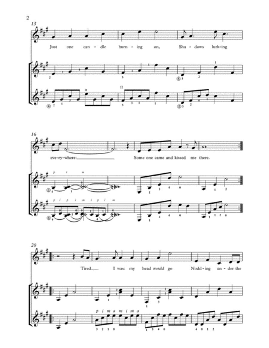 Mistletoe Mistletoe Vocal Duet scores gallery preview page 3