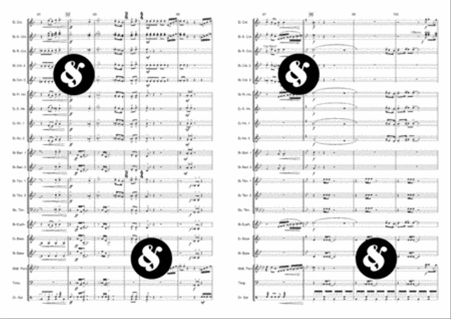 Mamma Mia! Brass Band scores gallery preview page 10