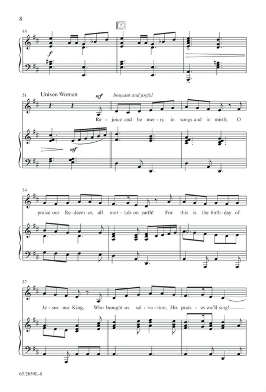 The Christmas Story The Christmas Story 3-Part scores gallery preview page 9