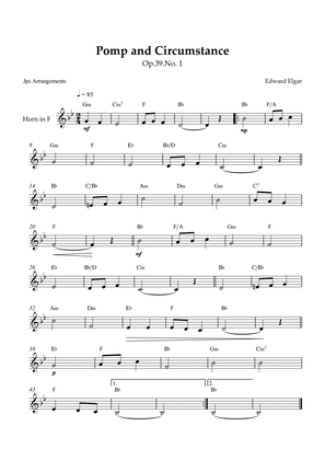 Pomp and Circumstance for French Horn