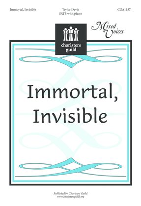 Book cover for Immortal, Invisible