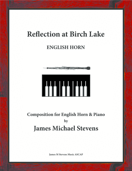 Reflection at Birch Lake - English Horn & Piano image number null