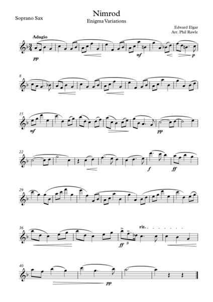 Nimrod - Saxophone Quartet image number null