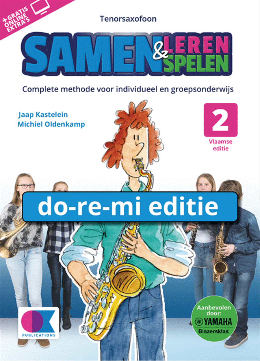 Samen Leren Samenspelen Vlaams Deel 2 Tenor Saxophone scores gallery preview page 1