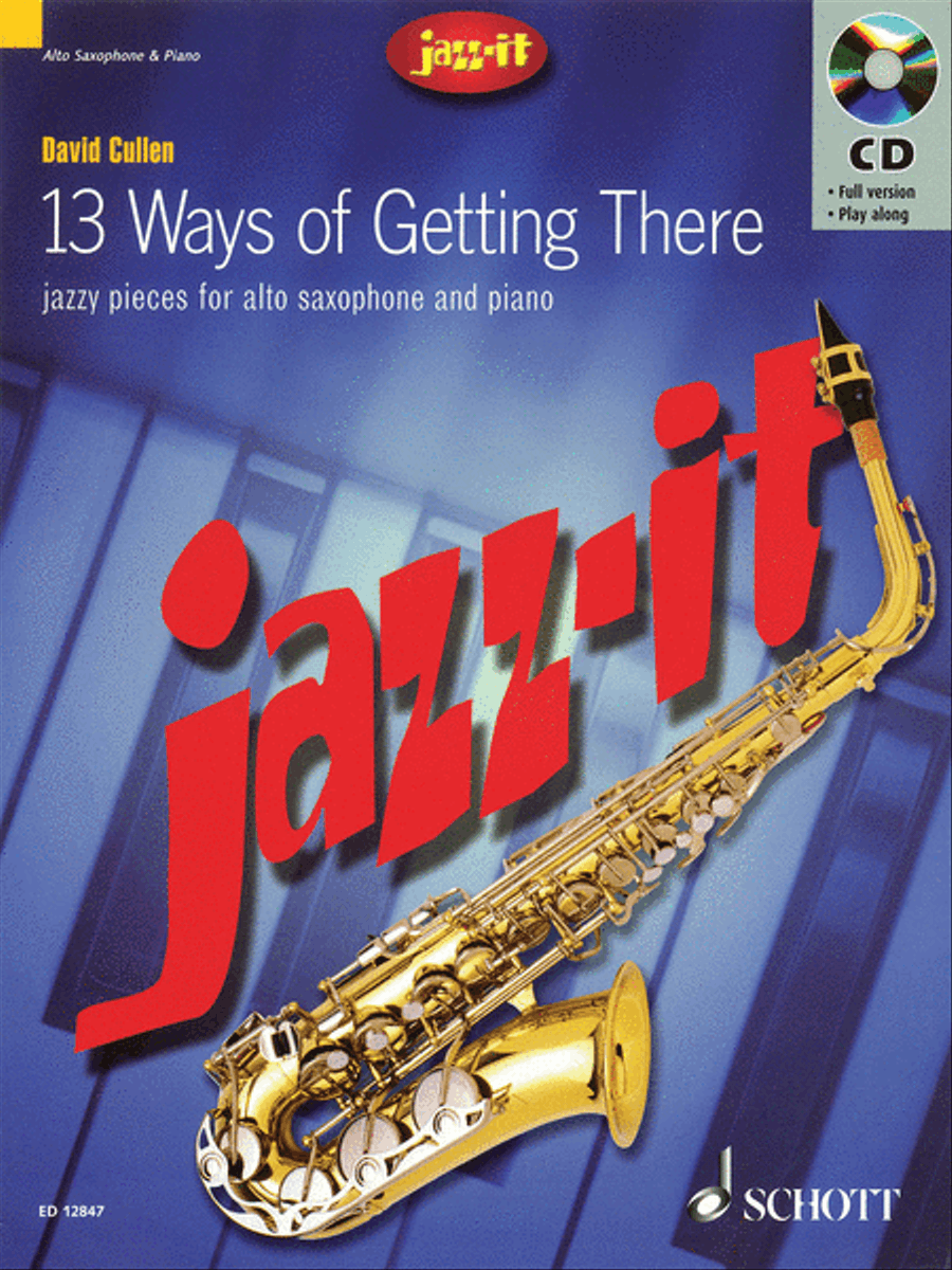 Jazz-it - 13 Ways of Getting There Alto Saxophone scores gallery preview page 1