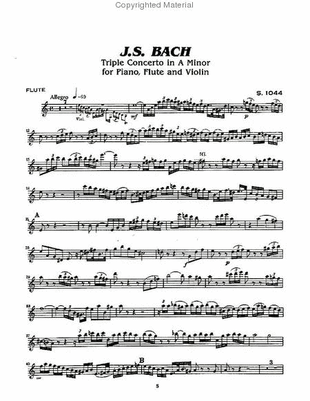 Bach - Triple Concerto in A Minor & Vivaldi - Concerto No. 9 in D Minor image number null