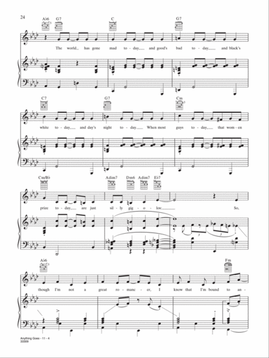Anything Goes (from the 1987 Revival 