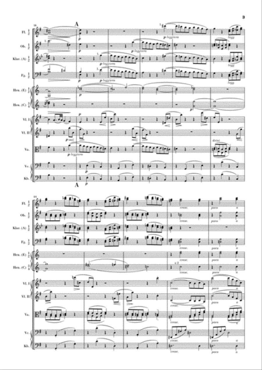 Johannes Brahms – Symphony No. 4 in E minor, Op. 98 Orchestra scores gallery preview page 4