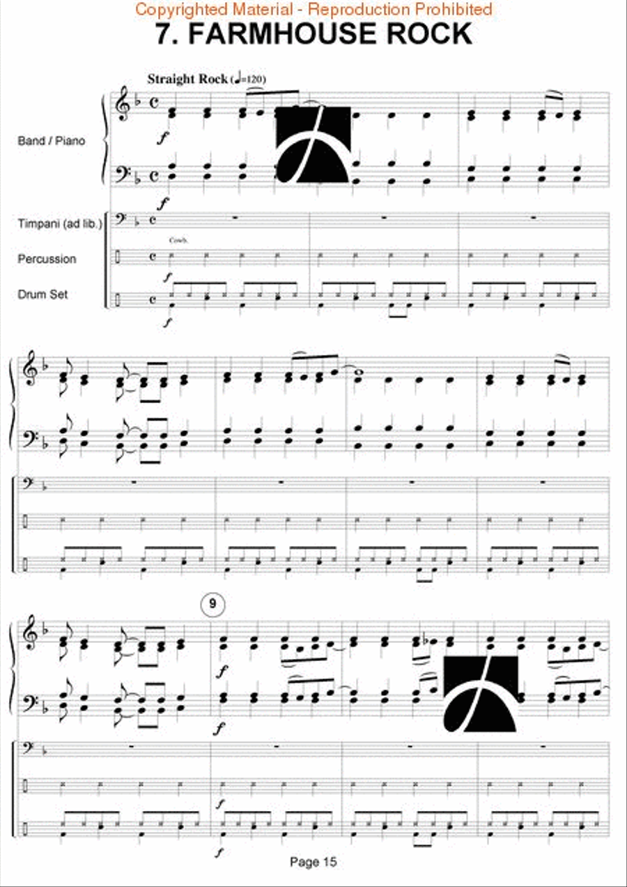 First Class - In Concert Concert Band scores gallery preview page 16