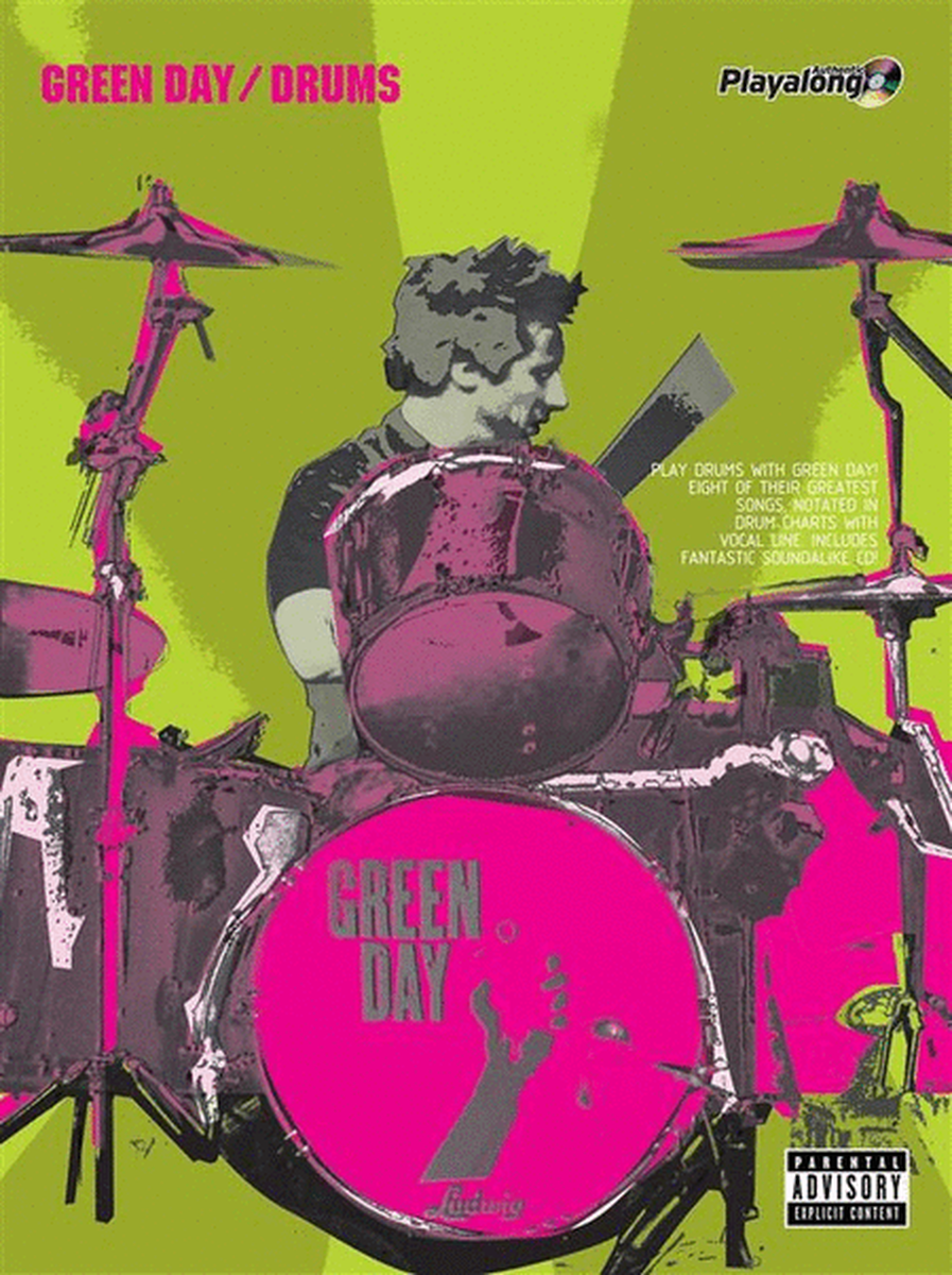 Green Day - Authentic Drums Playalong Book/CD