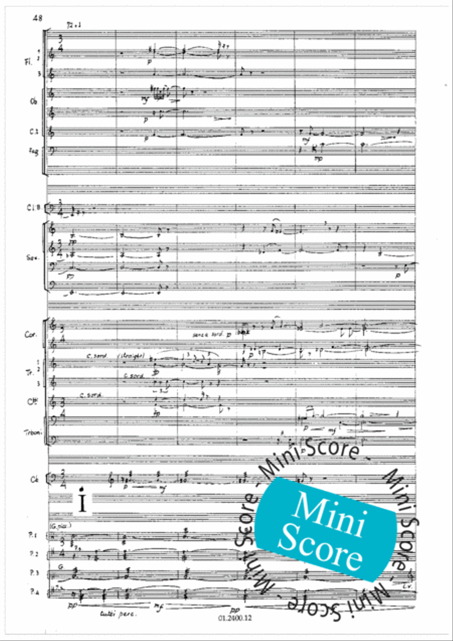 Aratoro I Aratoro I Concert Band scores gallery preview page 52