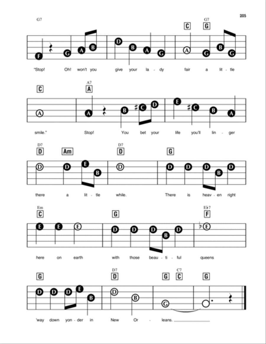 'Way Down Yonder In New Orleans Score scores gallery preview page 2