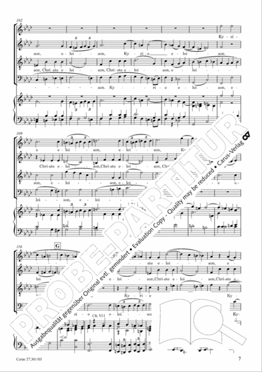 Requiem in F minor Requiem in F minor 4-Part scores gallery preview page 12
