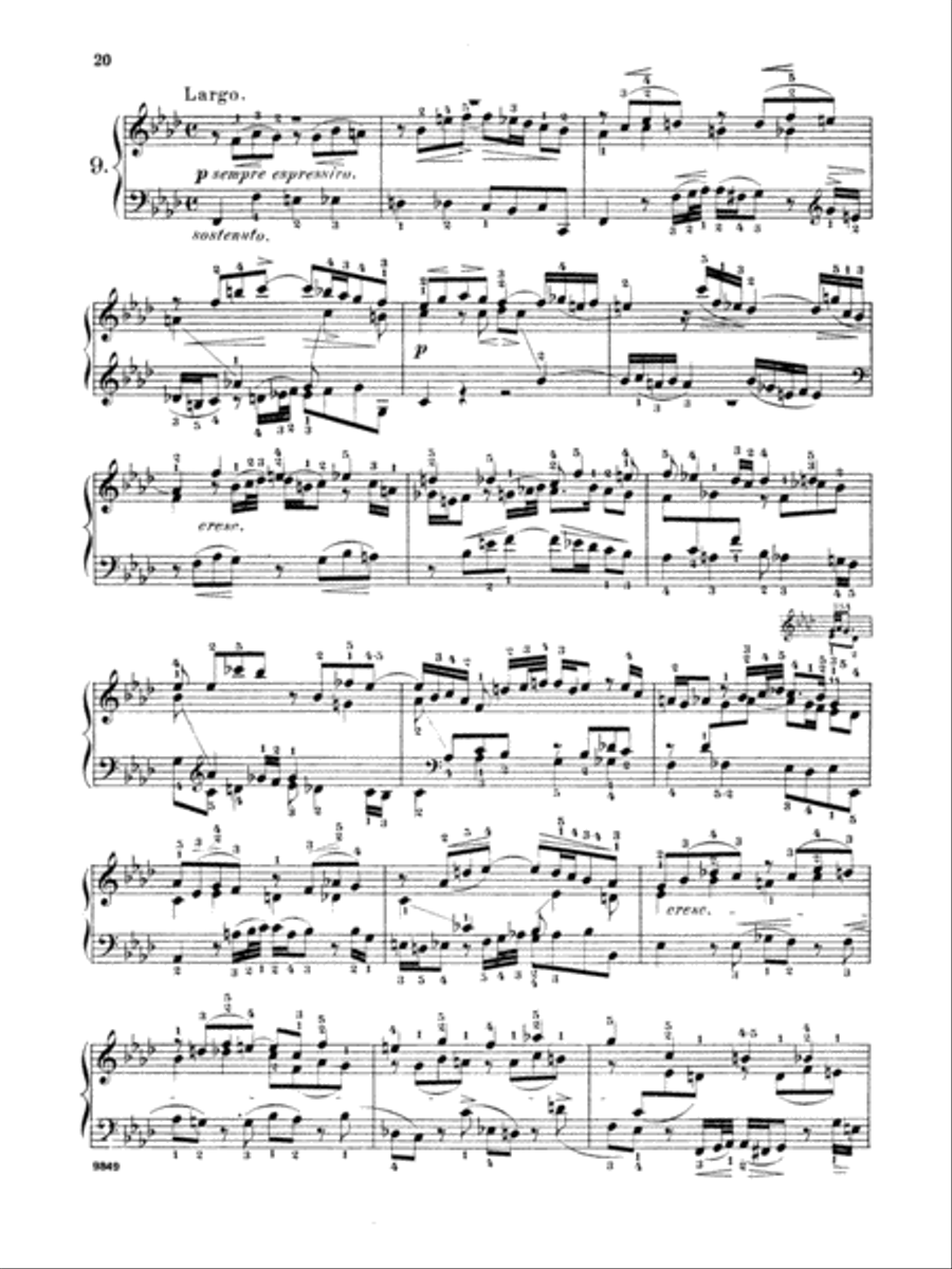 Bach: Three-Part Inventions (Ed. Mason) Piano Solo scores gallery preview page 1