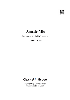 Book cover for Amado Mio - Score Only