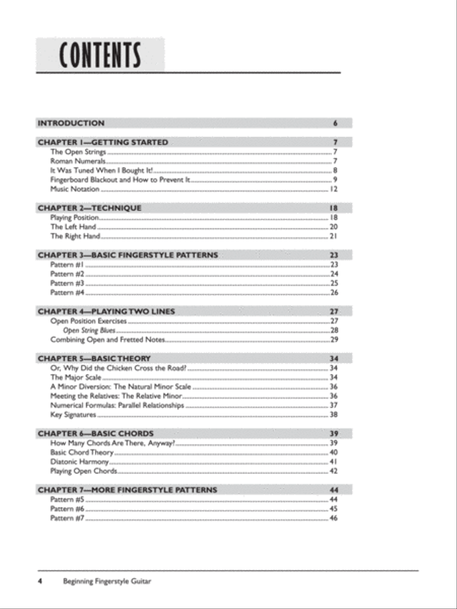 Complete Fingerstyle Guitar Method Complete Edition Acoustic Guitar scores gallery preview page 5