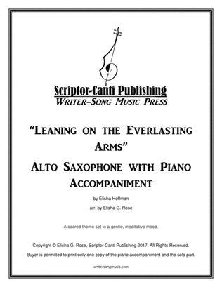 Leaning on the Everlasting Arms - Alto Saxophone