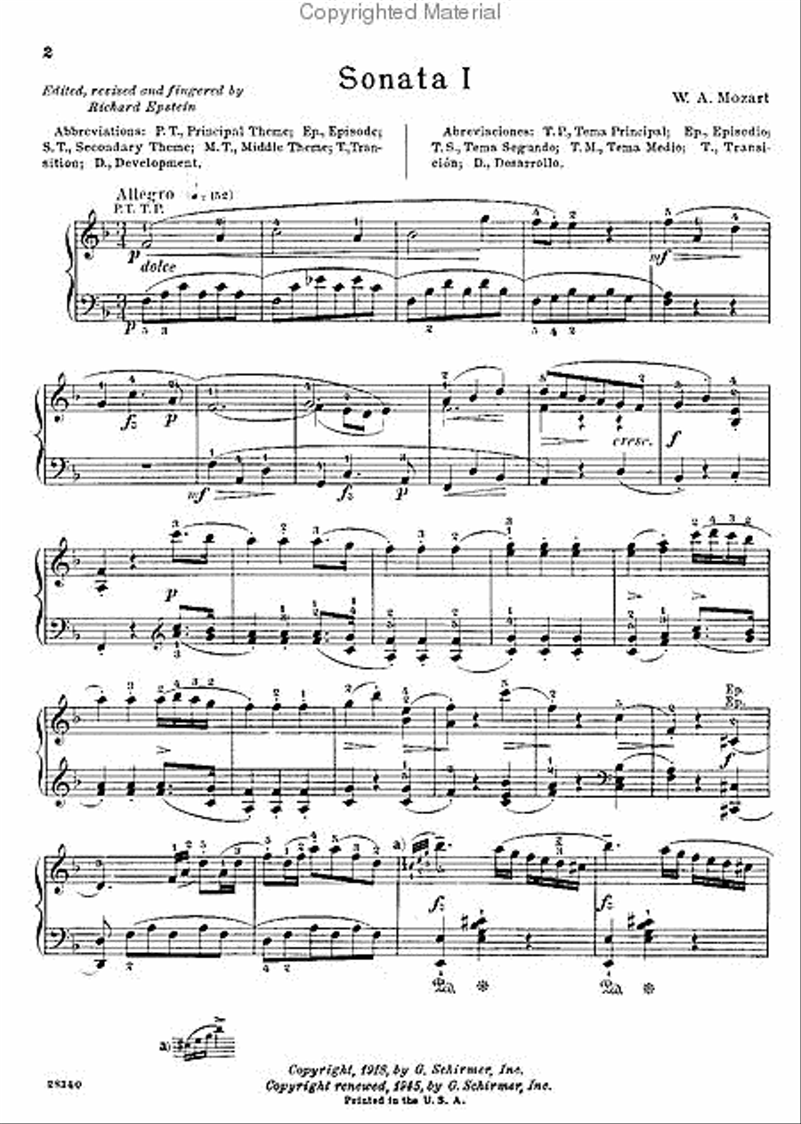 19 Sonatas – Complete Piano Solo scores gallery preview page 2