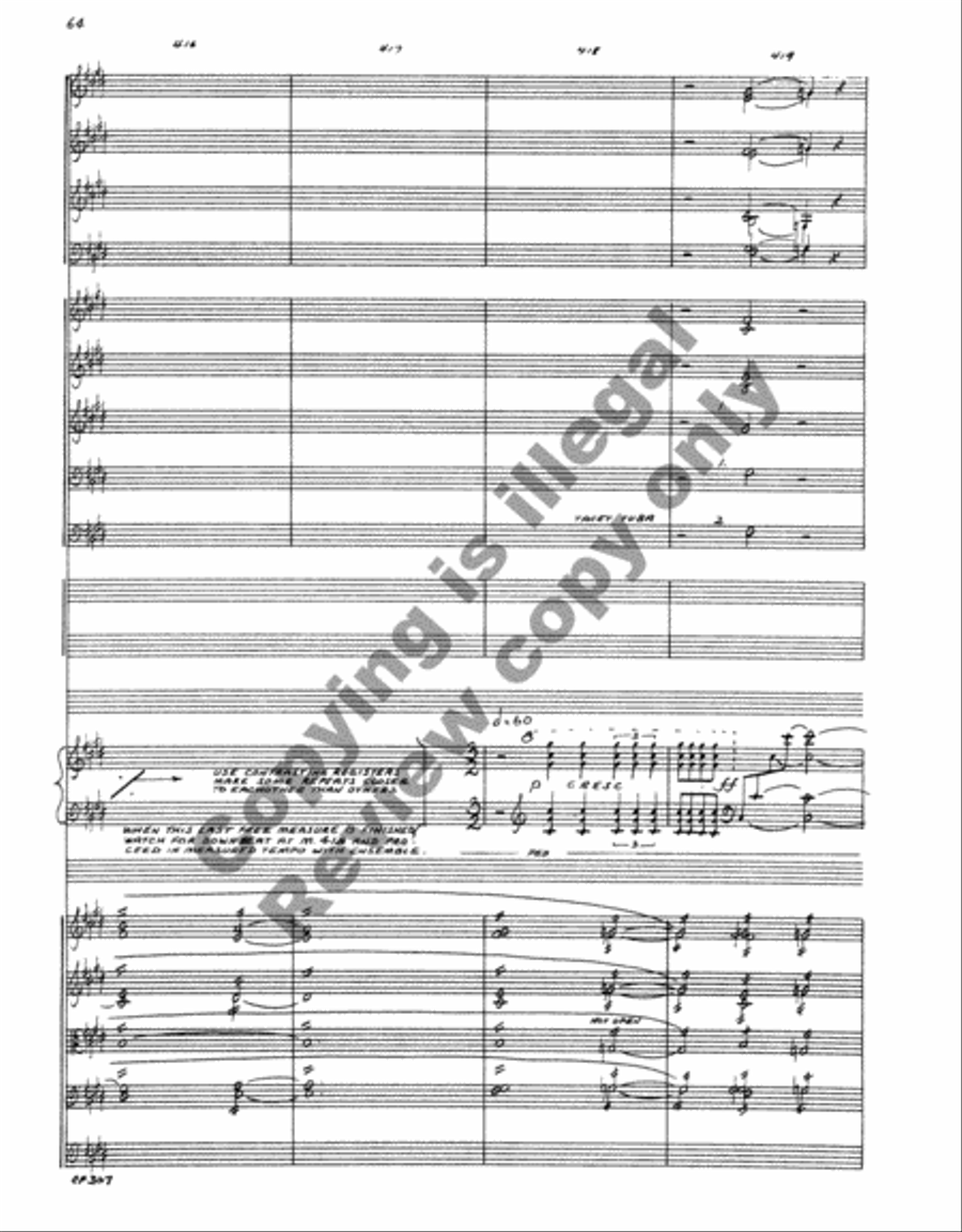 Variations on a Theme of Shostakovich (Orchesta Score) Full Orchestra scores gallery preview page 65
