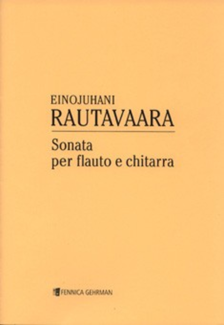 Sonata Per Flauto E Chitarra