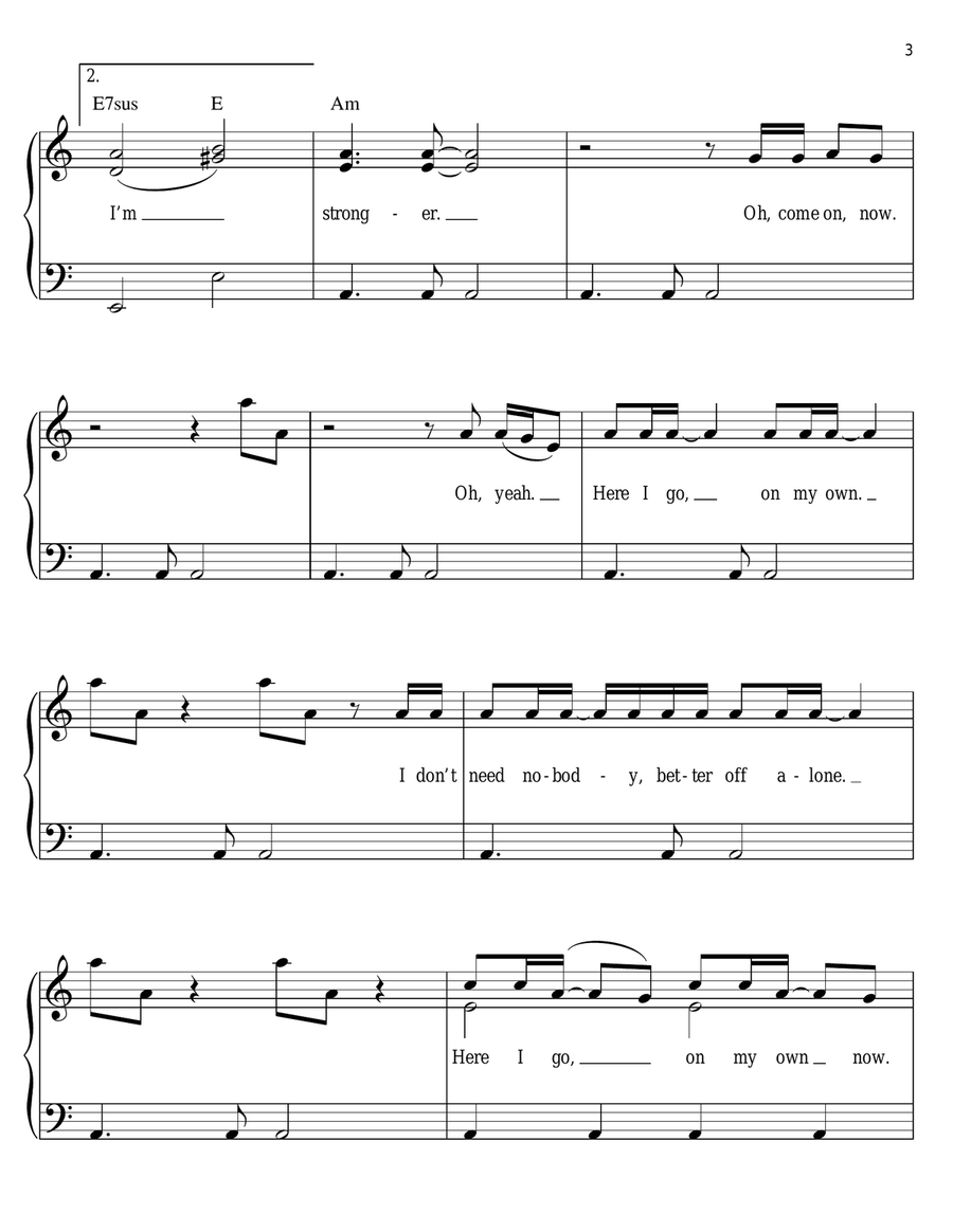 Stronger Voice scores gallery preview page 3