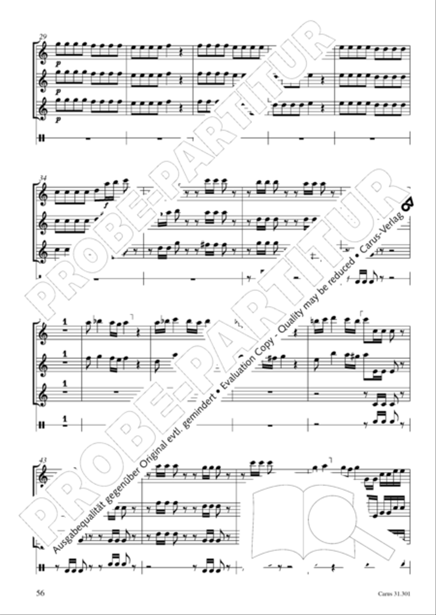 Bach for Brass 1: Cantatas I Voice scores gallery preview page 65