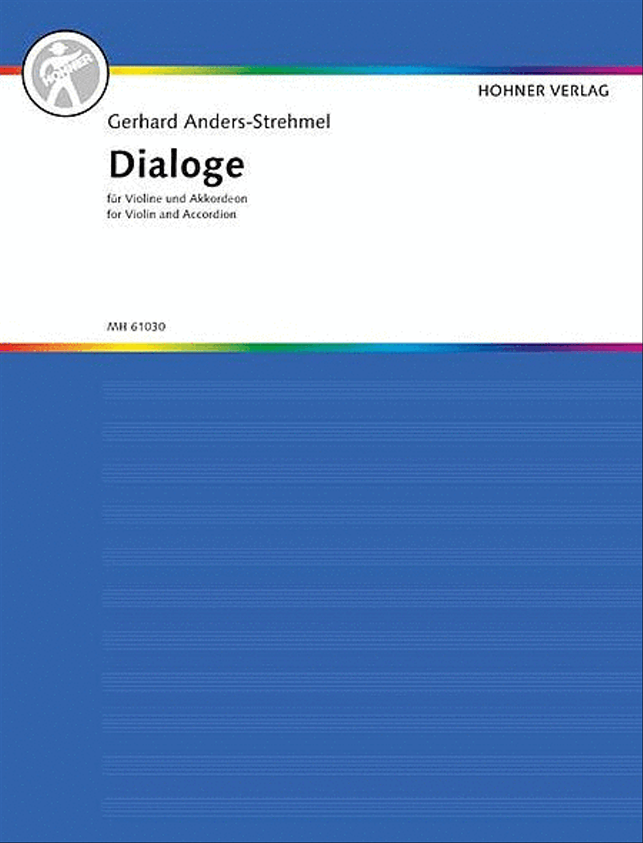 Anders-strehmel Dialoge Anders-strehmel Dialoge Violin scores gallery preview page 1