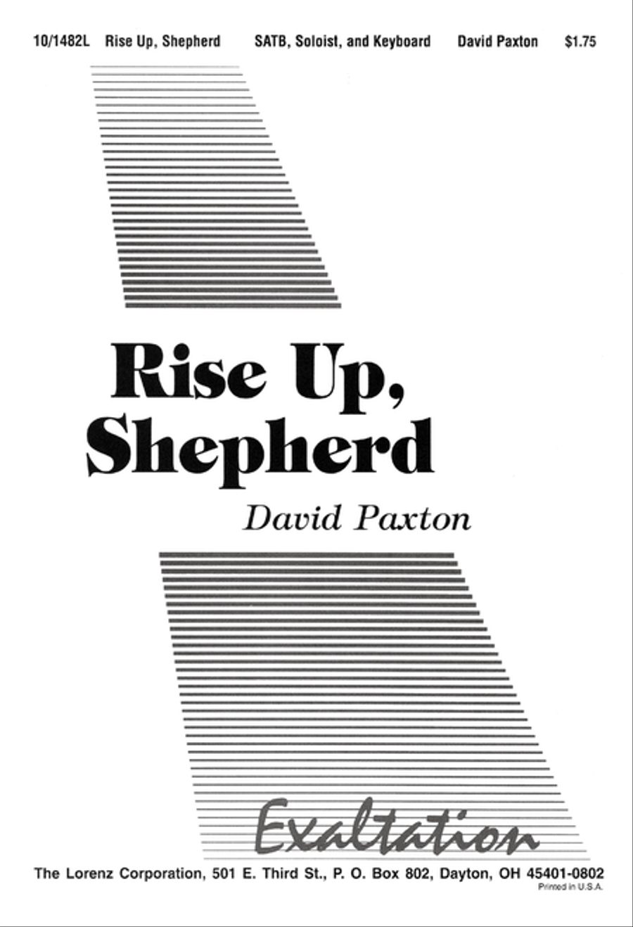 Rise Up, Shepherd 4-Part scores gallery preview page 1