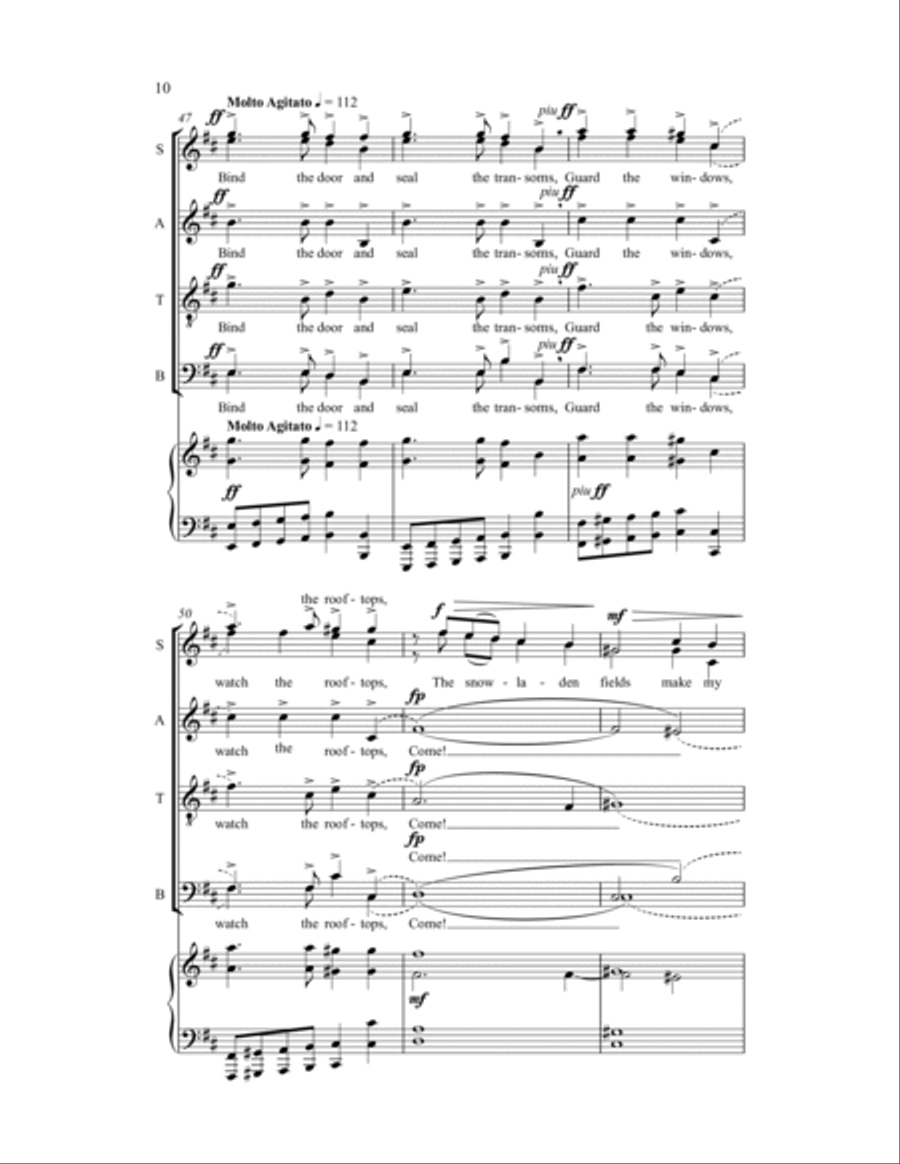 Winter SSATB scores gallery preview page 13