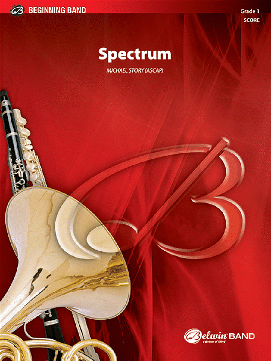 Spectrum Concert Band scores gallery preview page 1