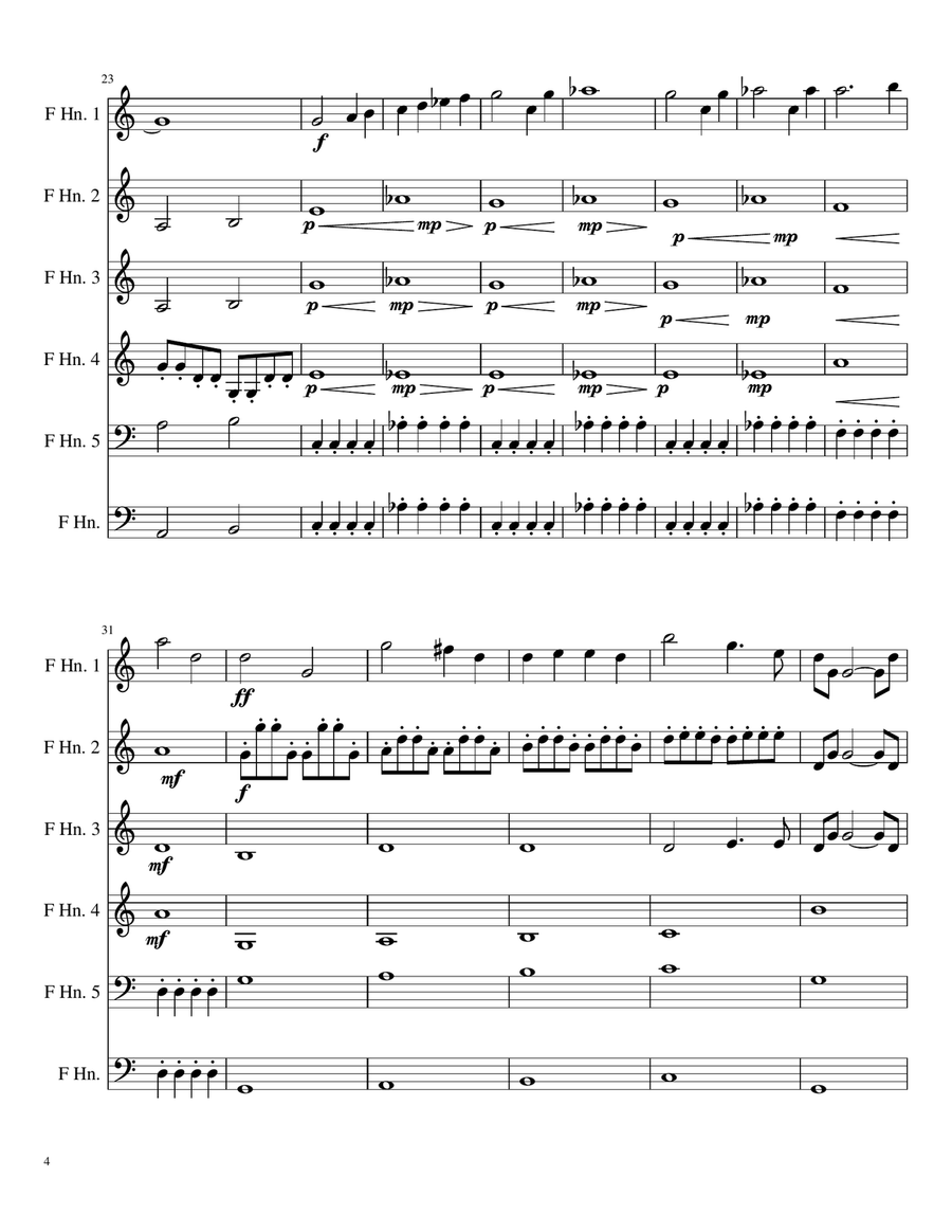 Star Trek - Voyager(r) Horn scores gallery preview page 4